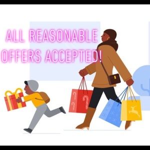 All reasonable offers will be accepted!!!